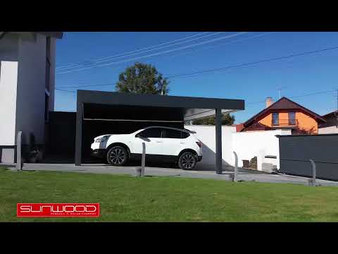 Modern pergola garázs – Stílusos és praktikus autóvédelem! - Sunwood Carport