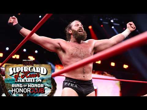 Mark Davis retains #AEW National Title! 3rd person to defend AEW title in ROH! #ROHSupercard 5/15/26