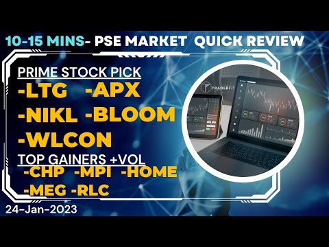 PSE Stock Market Review | Trending Stocks January 24, 2023