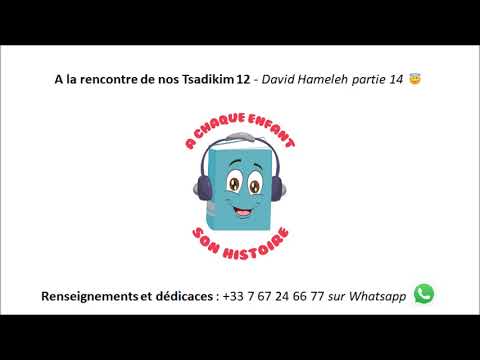A la rencontre de nos Tsadikim 12- David Hameleh partie 14😇