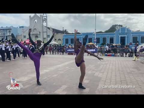 Balizas da Renovação da Bahia - No Concurso de Bandas e fanfarras em Mata de São João 2024