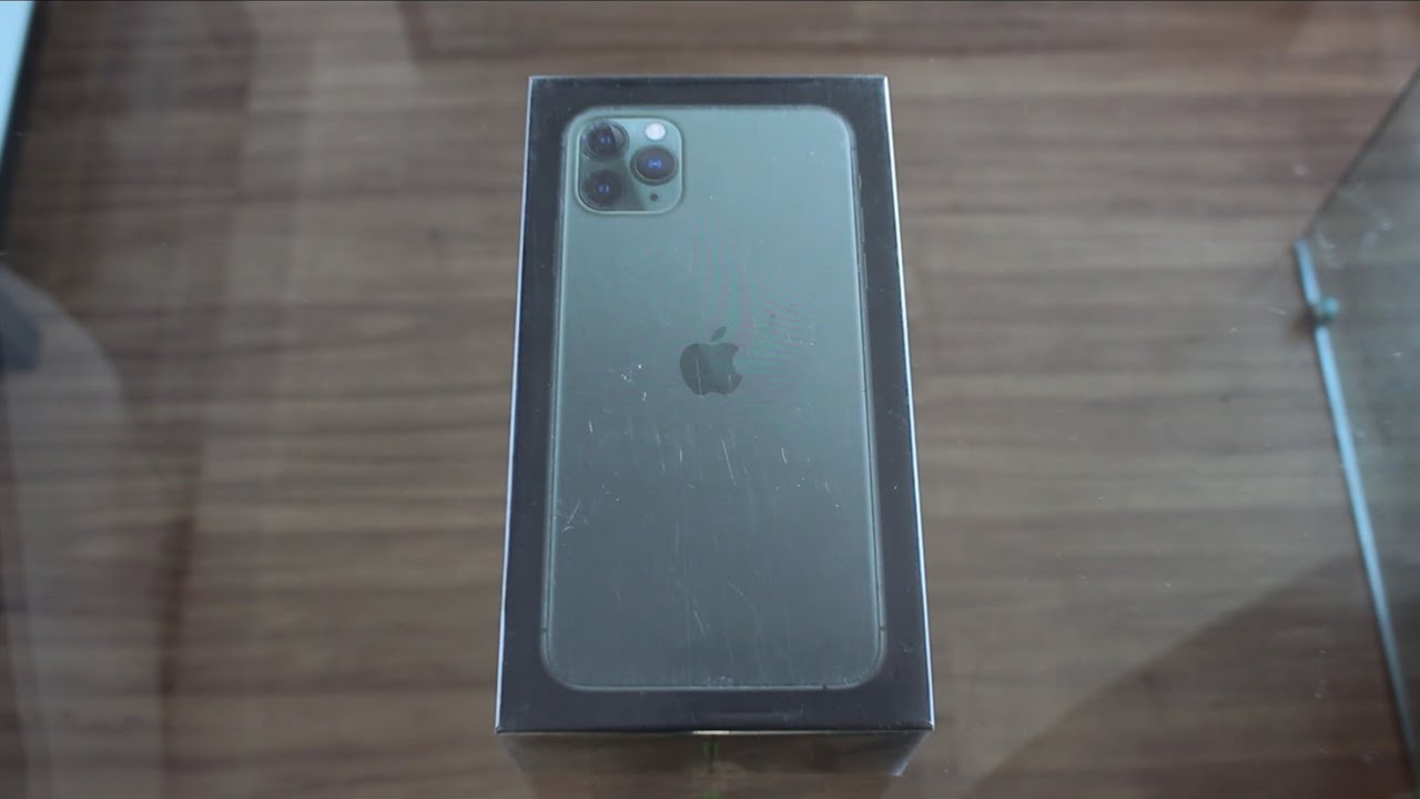 Unboxing iPhone 11 Pro Max (Midnight Green)