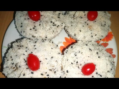 rice flower cake ||How to make steamed rice flower cakes / instant pressure cooker steamed