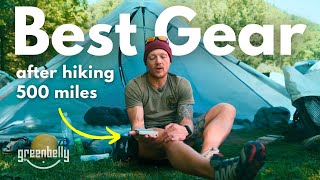 16 Hikers Share Favorite Gear after 500 Miles