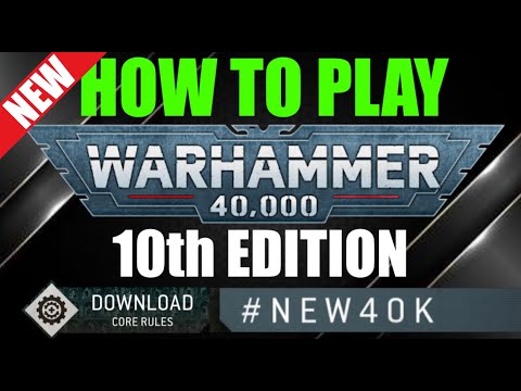 Beginners Guide: Learn To PLAY Warhammer 40,000 10th Edition [New Version] 40K  #new40k Leviathan