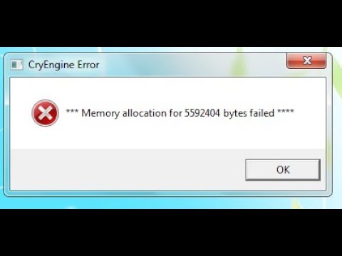 Memory Allocation Failed Fixed(Warface)