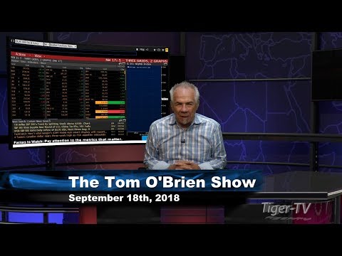 September 18th Tom O'Brien Show on TFNN - 2018