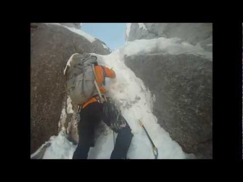 Monte Nero Couloir dell' H Speed flying