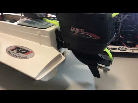 My Hobbyking Hornet F1 boat.