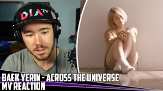 Baek Yerin(백예린) - Across The Universe(우주를 건너) | MV Reaction