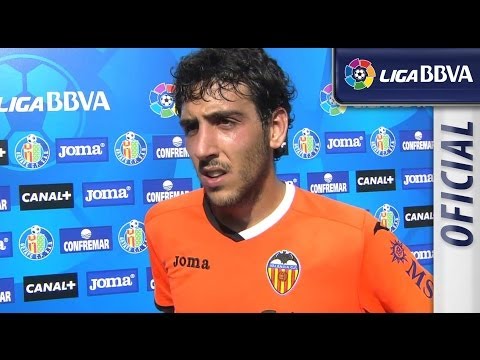 Entrevista a Parejo tras el Getafe CF (0-1) Valencia CF - HD