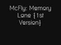 McFly - Memory Lane {First Version}