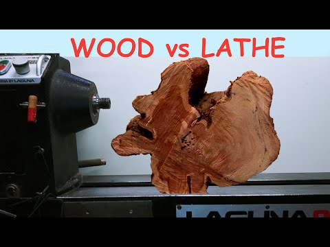 Angry Wood vs. Lathe Maybe My Best Wood Turning