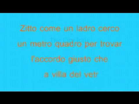 Adesso Che Ci Siete Voi Matteo Branciamore Testo Musical