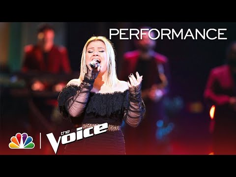 Kelly Clarkson Performs "Heat" - The Voice 2018 Live Top 10 Eliminations