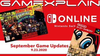 Donkey Kong Country 2 Coming to Switch Online! + September Trailer (Mario's Super Picross + 2 More!)
