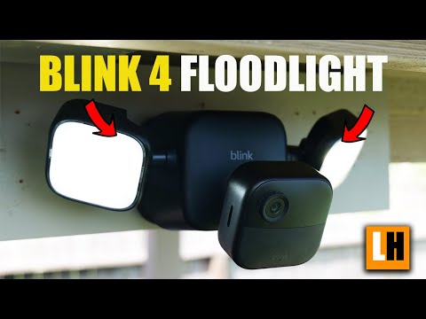 Floodlight Mount Accessory for Blink Outdoor Camera 3rd Gen with 2-year battery life (White) video review thumbnail