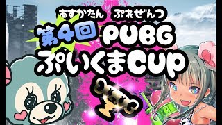 【PUBG】第４回ぷいくま杯　ソロ戦　【ディレイ５分】