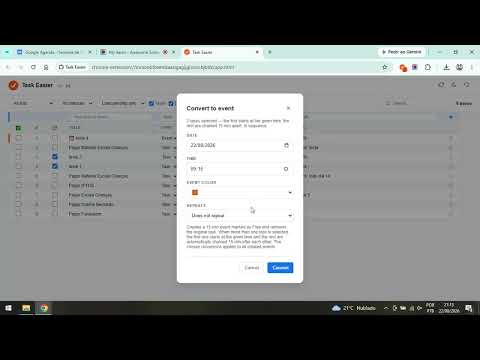 Task Easier - vídeo de demonstração