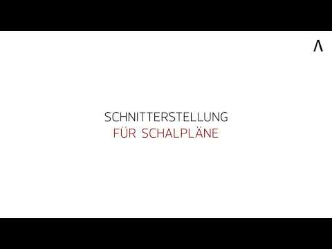 Allplan 2020 - Quickstart - Schalplanung