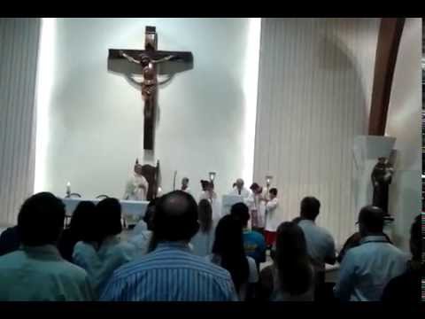Aclamação ao Evangelho - Missa de 02-04-2015