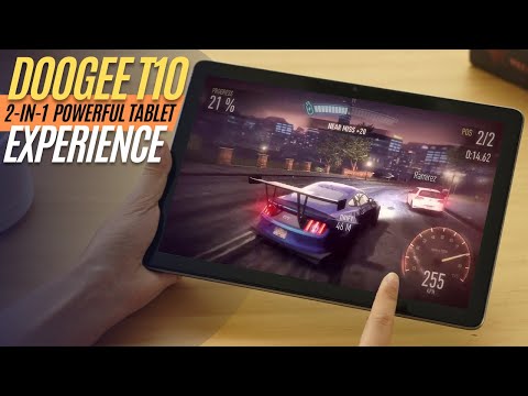 DOOGEE T10 Powerful 2-in-1 Tablet on First Unboxing & Hands-on Video!