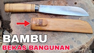 Download lagu Cara membuat sarung pisau dari bambu mp3