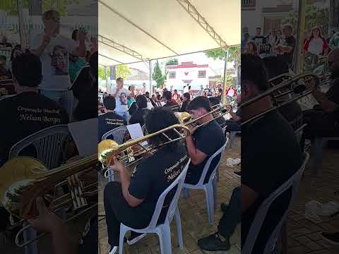 Apresentação da Corporação Musical Nelson Borges de Santo Antônio do Grama/MG