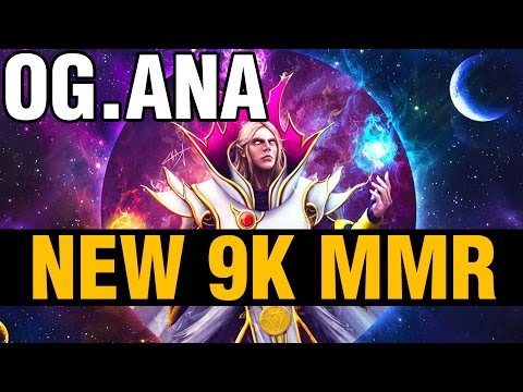 NEW 9000 MMR - OG.Ana Plays Invoker - Dota 2