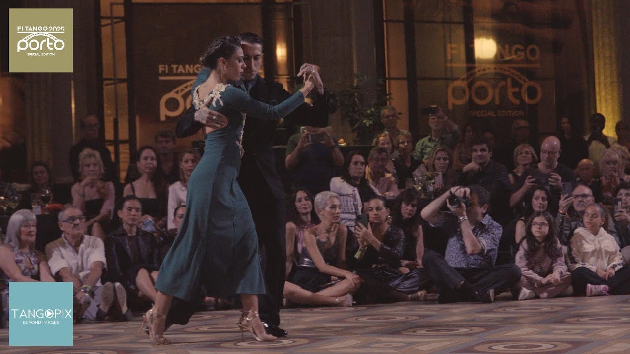Video thumbnail for FI TANGO 2025 PORTO - Julián Sanchez & Bruna Estellita dance Carlos Di Sarli - Destino de Flor
