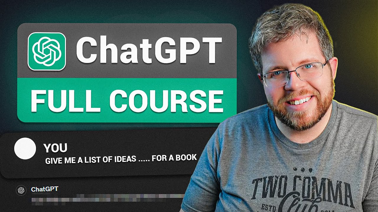 ChatGPT Full Course for Writers in 2024 (Beginner to Pro!)