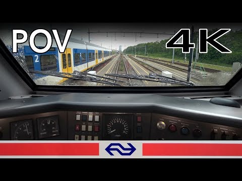 TRAIN DRIVER'S POV Hoofddorp Opstel - Hilversum VIRM 17mei 2019