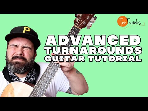 Advanced Blues Turnarounds - Guitar Tutorial with Tabs