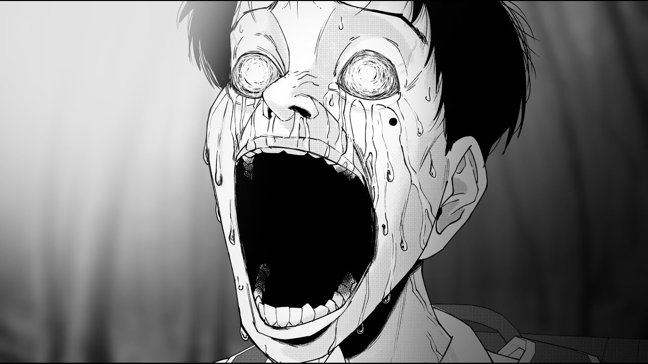 【ホラー漫画】竹林の小屋 - 友達は叫んでいた。すごい声で。