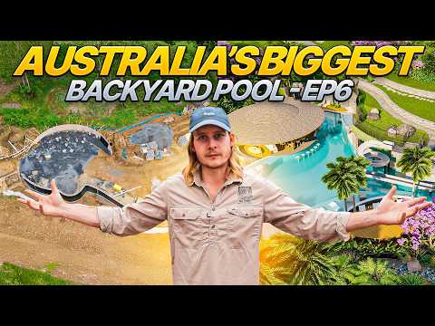 I'm Building Australia's Biggest Backyard Pool - Ep 6