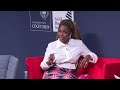 Olajumoke Adenowo at Oxford Africa Business Alliance. Oxford , Said Business School .9th March 2024