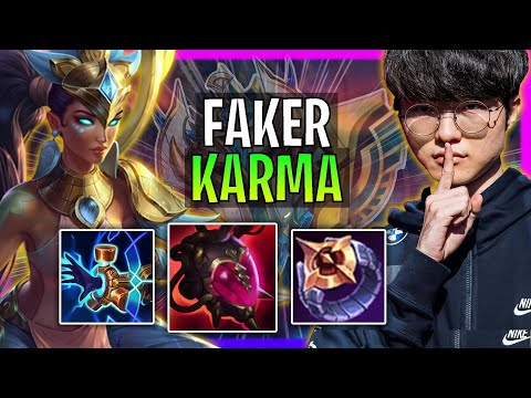 T1 Faker Plays Karma Mid vs Zoe! | Season 2024
