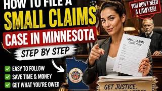 How to file a small claims case in Minnesota step by step