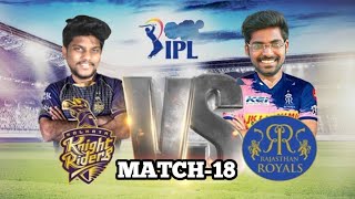 IPL Match-18 || RR vs KKR IPL 2021 || Cricket Hghlights ||  @Krazy Tony   @Kranthi Vlogger ​