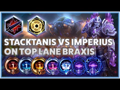 Artanis Suppression Pulse - STACKTANIS VS IMPERIUS ON TOP LANE BRAXIS! - B2GM Season 1 2025