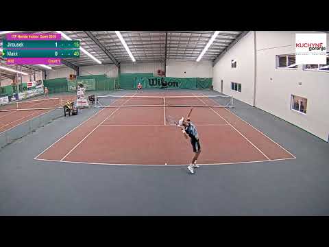 Peter Makk (HUN) vs Tomas Jirousek (CZE) - Neridé Indoor Open 2019 - ITF Men´s 15.000$ - Makk Péter