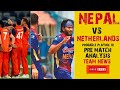 Nepal vs Netherlands live | T20 world cup 2024 #t20worldcup2024 #nepalcricket