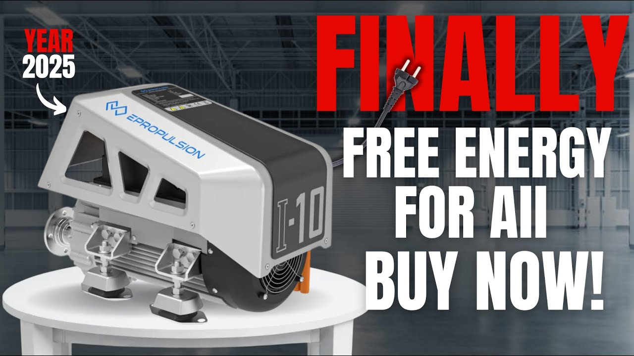 American Company Shocks the Whole World with New Free Energy Generator Coming in 2025!