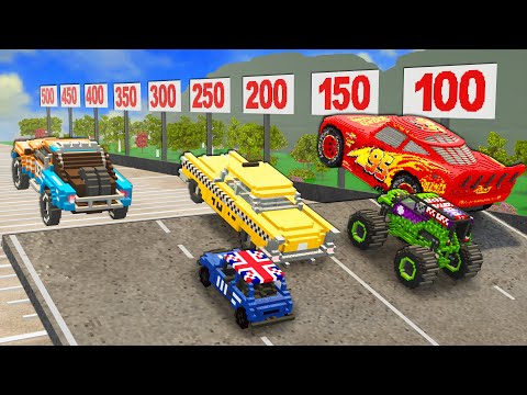 Which Car can Jump Longest ? - Teardown