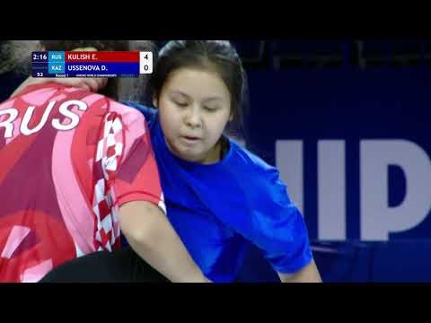 Round 1 Women's GP No-Gi - 60 kg: E. KULISH (RUS) v. D. USSENOVA (KAZ)