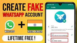 How to Create Unlimited Fake Whatsapp Account with PingMe App 2022 | Fake WhatsApp Indian Number IN