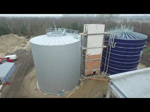 JS Power-Pol Biala Podlaska Poland assembly tanks, Biała Podlaska montaż ZKF+izolacja część3