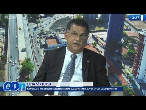 JoseÌ Gonzaga apresenta propostas paga vaga de Desembargador do TJ PI 14 10 2021