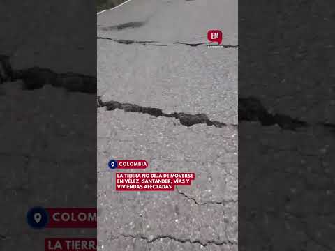 Emergencia en Vélez, Santander