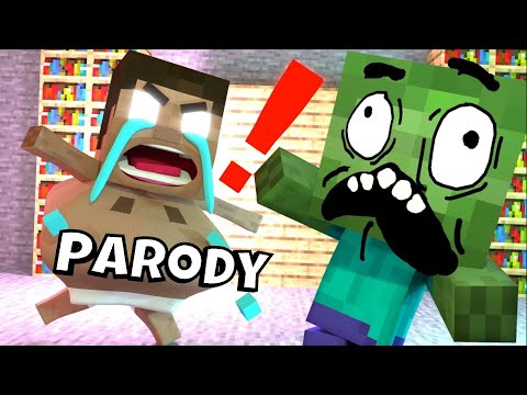 Monster School : Herobrine - Minecraft Animation